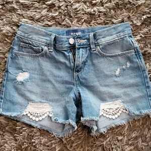 Jean shorts